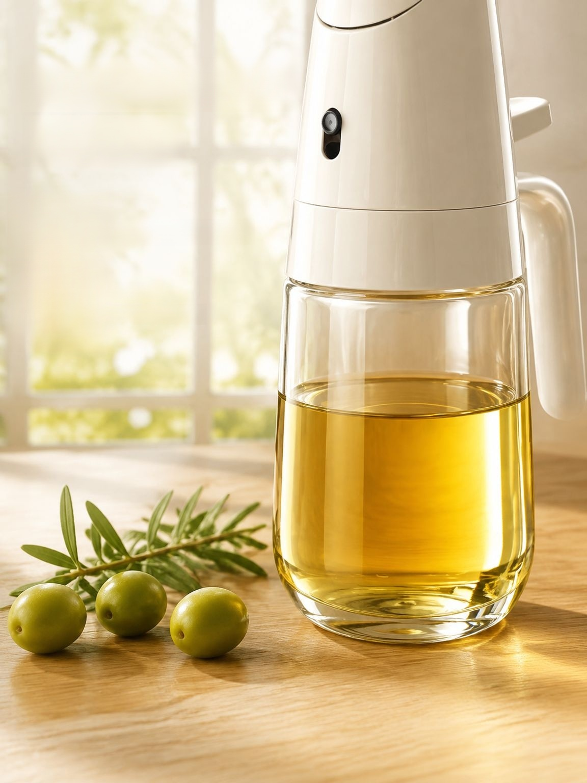 Dispensador de aceite en spray para ensaladas