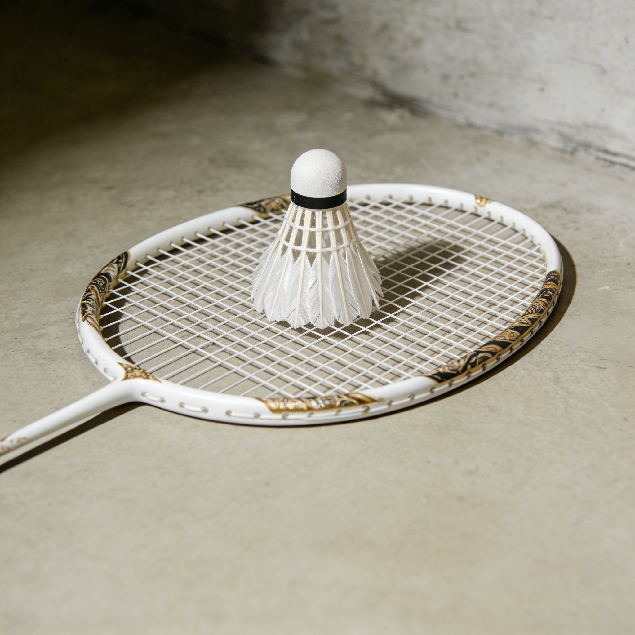 羽毛球ラケットとシャトルセット