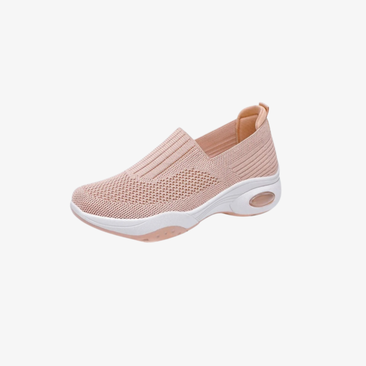 통풍이 잘 되는 운동화 여성 빅사이즈 플랫 통풍 메쉬 운동화 여성 캐주얼 운동화