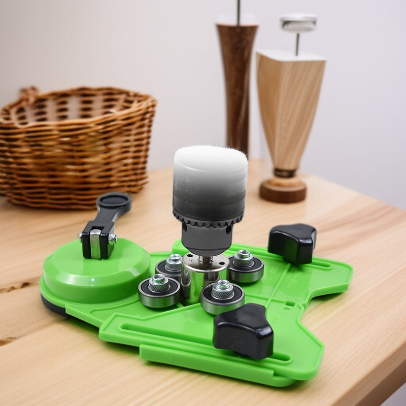 유리 타일 구멍 뚫기 다기능 위치추적기 조절 드릴 보조공구 펀치 유리 타일 흡착판 펀치 멀티씬 적용 흡착판 펀치