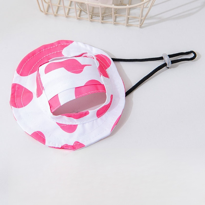 Pet Mini Denim Straw Sun Hat for Cats and Dogs