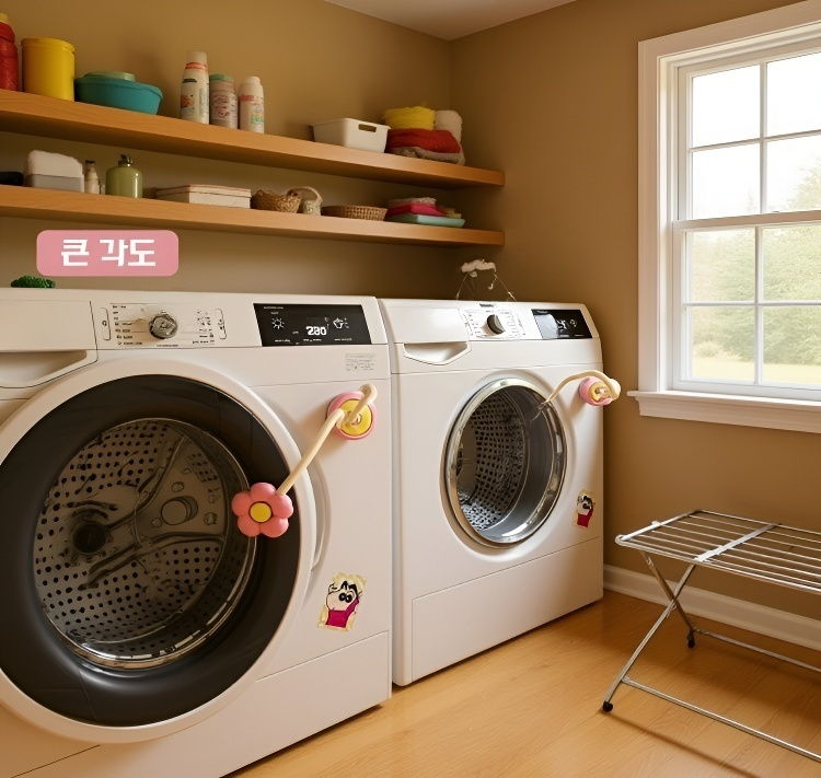 흡착식 세탁기 받침대 미끄럼 방지 기능