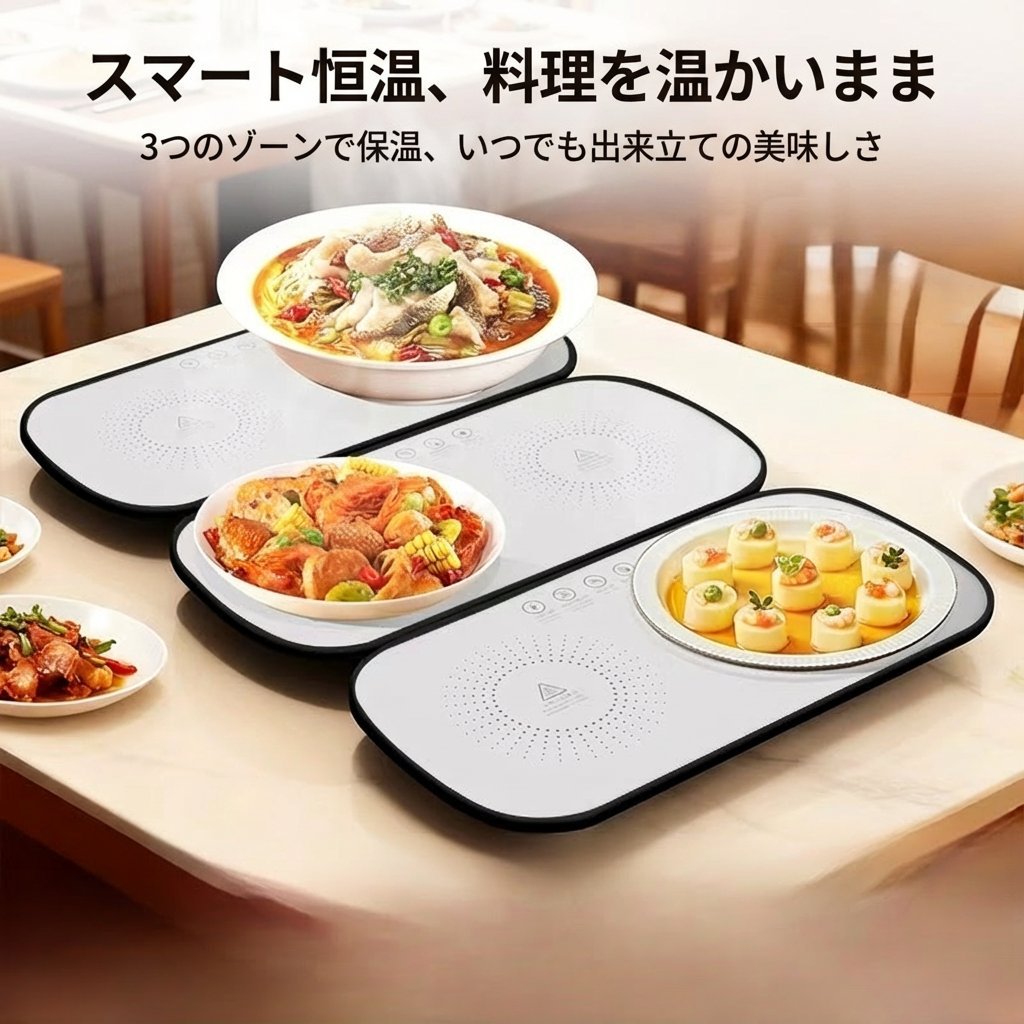 新款智能恒温加热暖菜板