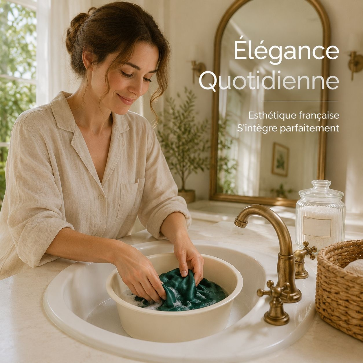 Bassin de lavage en plastique durable