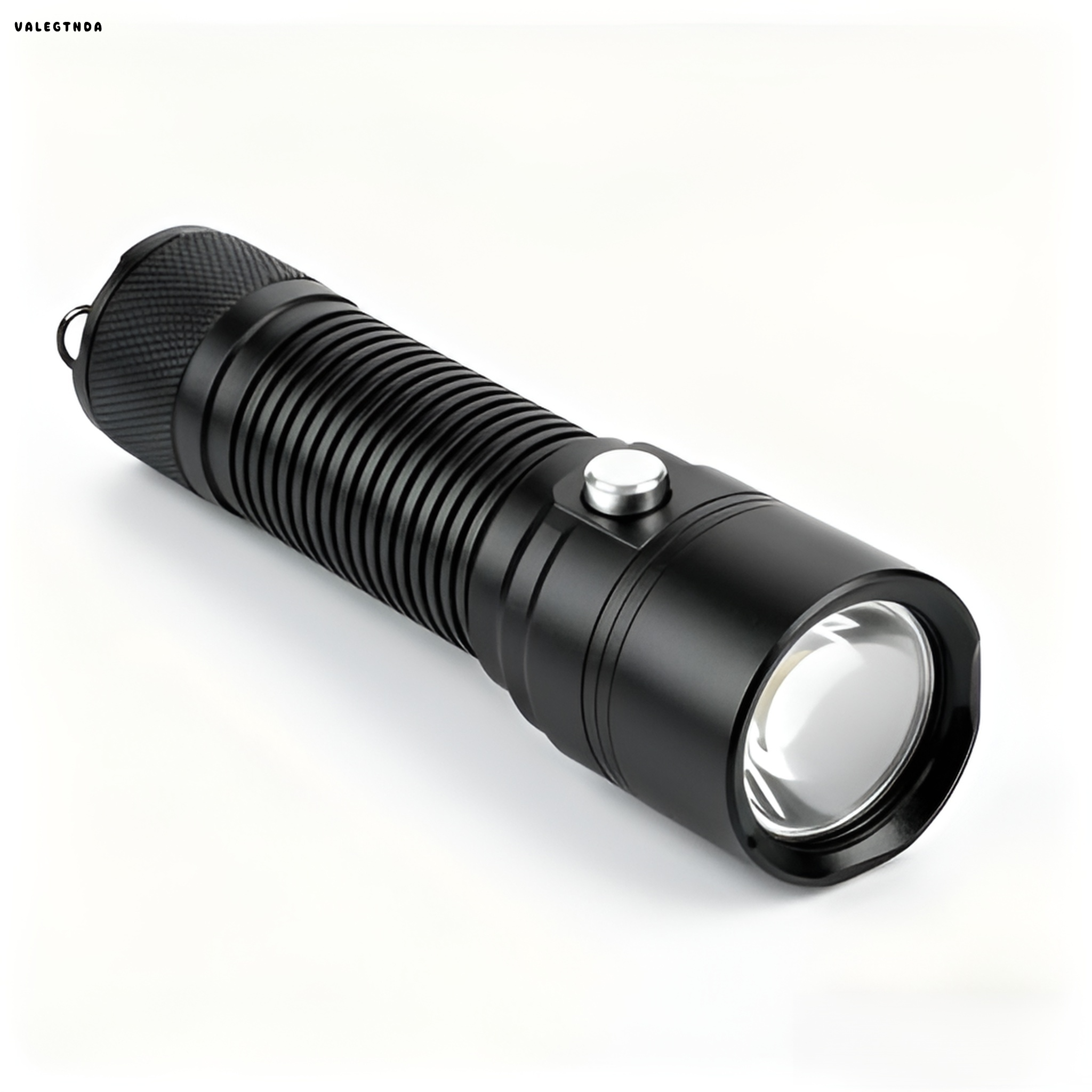 고강도 손전등, 매우 밝음, 야외 하이킹, 휴대성, 줌, 긴 배터리 수명, 2개