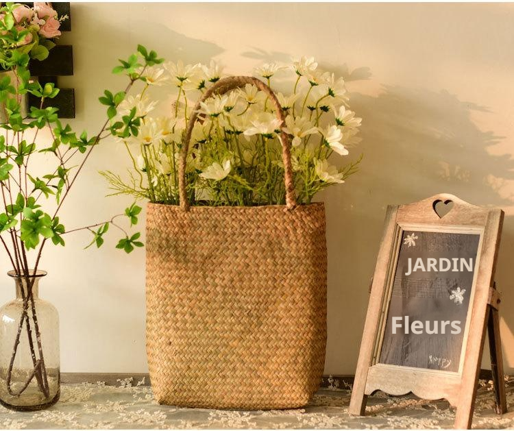 Panier à fleurs écologique et artisanal