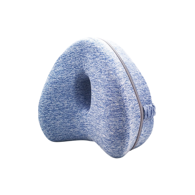 Side sleeping pillow for sleep assistance