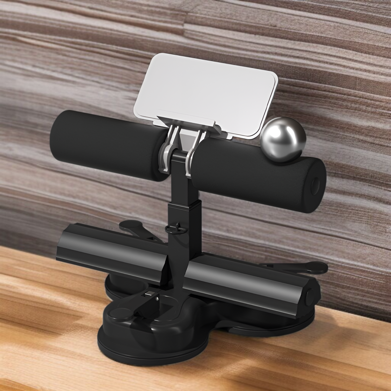 3つの吸盤腹筋補助固定フィットネス機器腹筋カールトレーニング腹筋室内痩せアーティファクト