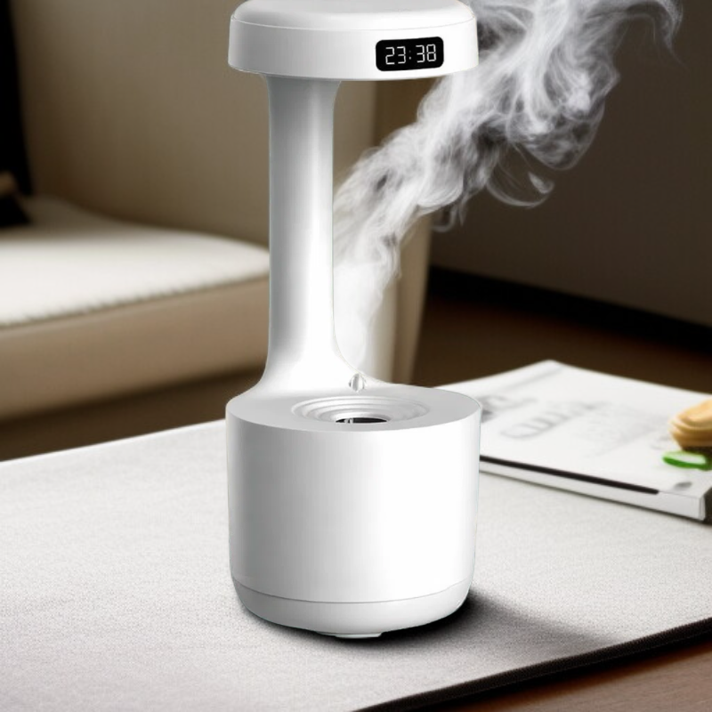 Diffuseur d’arômes mini USB de bureau, goutte d’eau anti-gravité, grande capacité