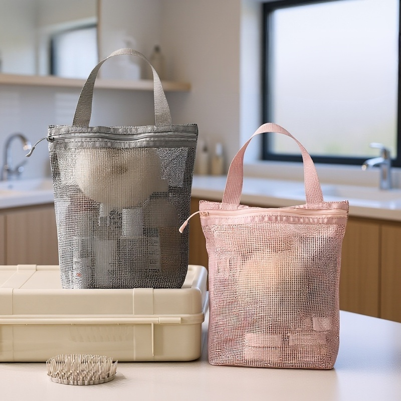 Tragbarer Kulturbeutel für Männer und Frauen, handgehaltene Aufbewahrungstasche für Geschäftsreisen,