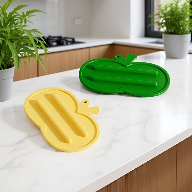 주방 바닥에 설치된 단열매트