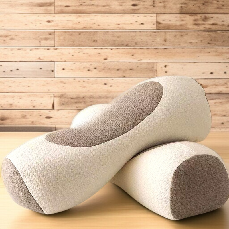 성인 메밀 베개 목 보호 베개 전용 한 쌍 베개 심 충전 메밀 껍데기 원통형 베개