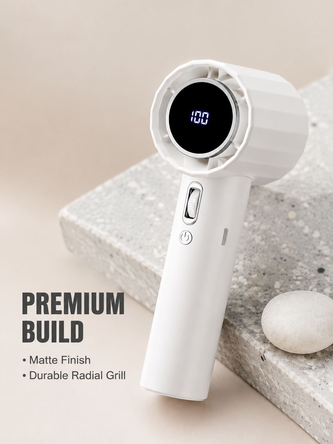 USB Rechargeable Mini Outdoor Handheld Turbo Fan