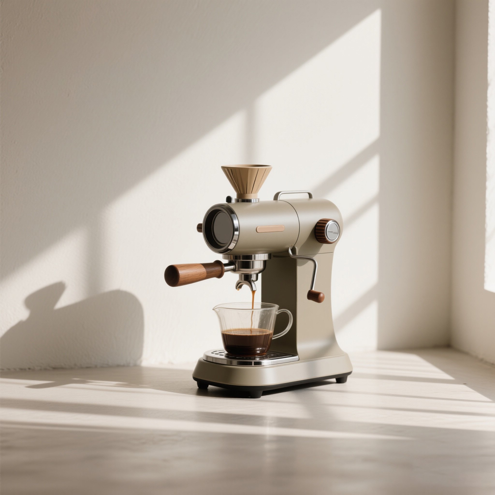 ヴィンテージ調エスプレッソメーカー