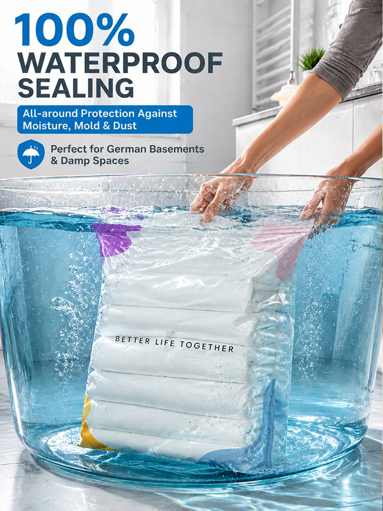 [Storage Black Technology] 3D Wrinkle-Resistant Vacuum Compression Storage Bag