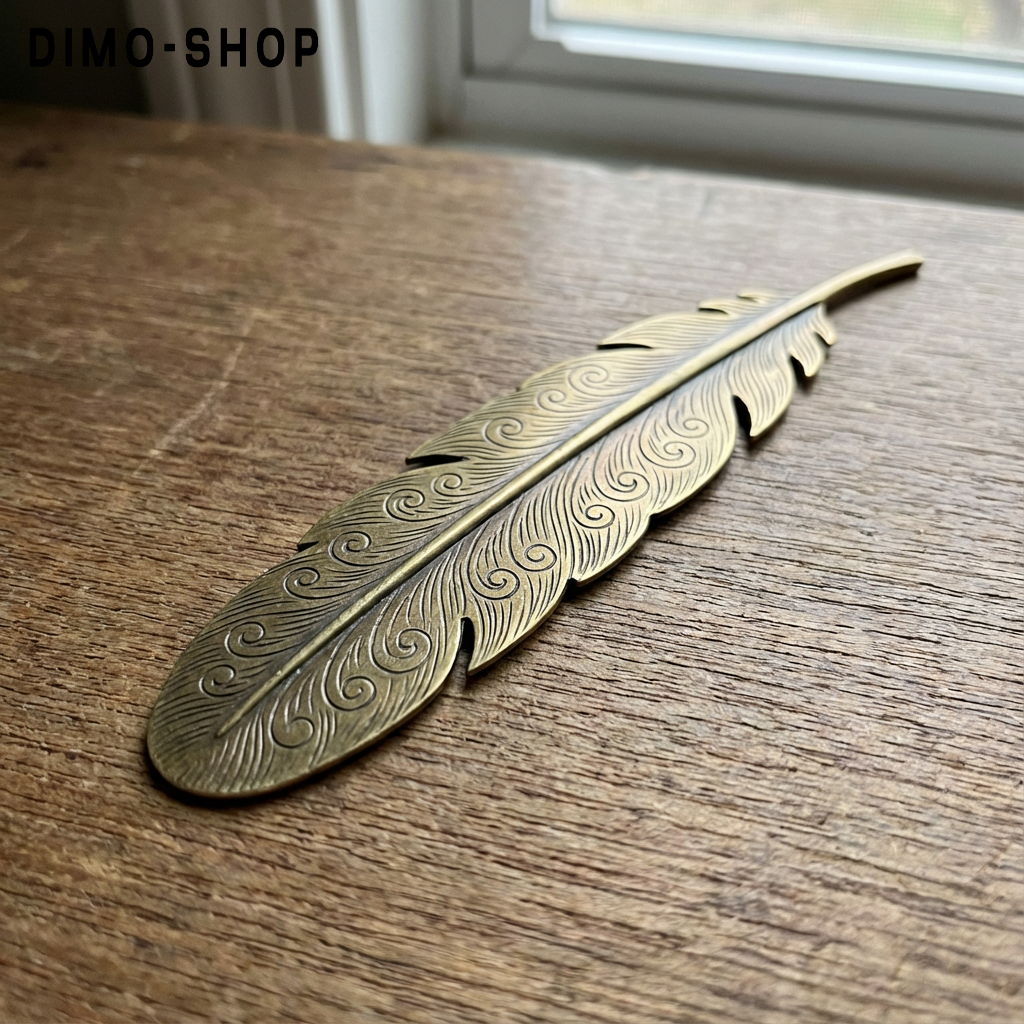 Semn de carte din alamă elegant