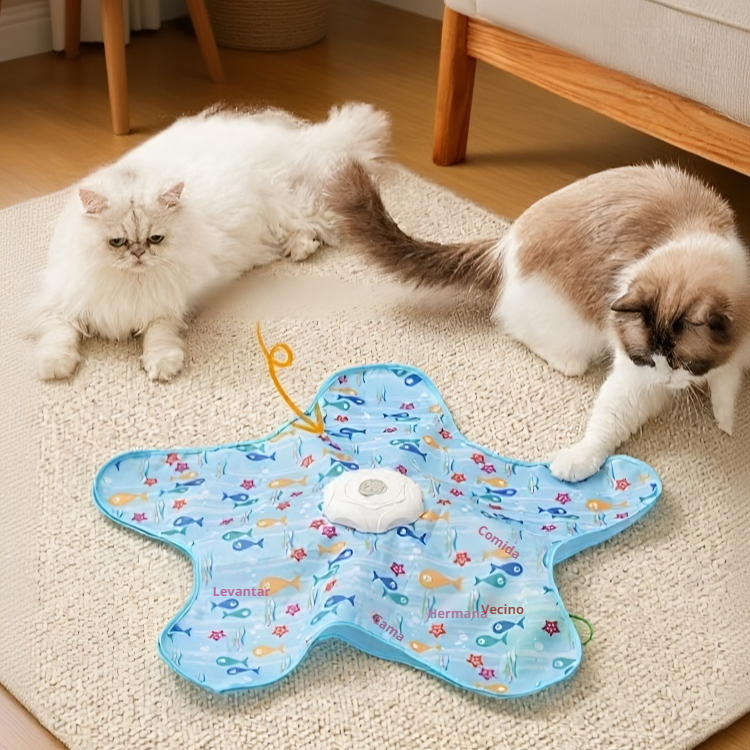 Mesa resistente y segura para gatos activos