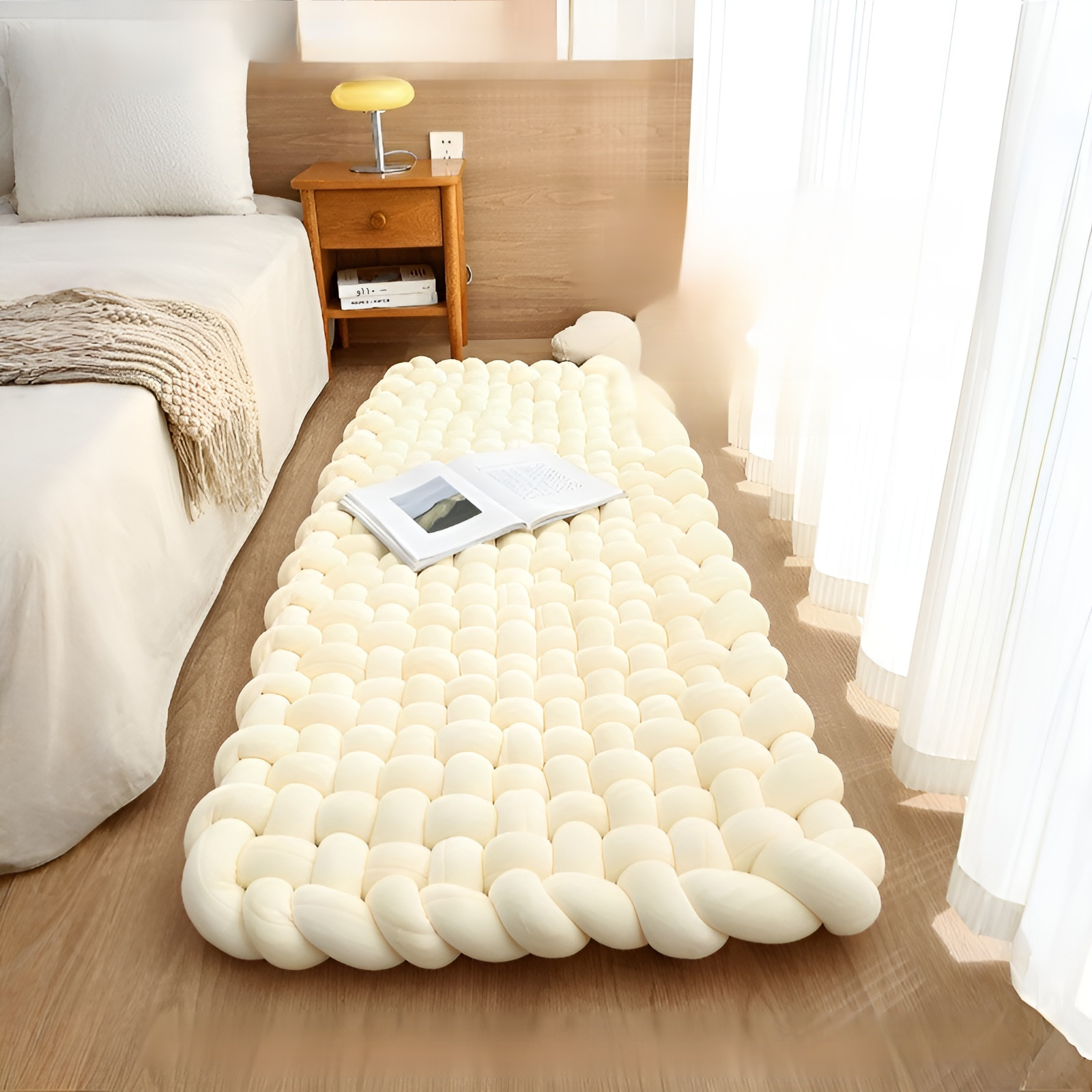 出窓マット、新しい窓枠マット、畳、バルコニーマット、ネット、セレブ寝室カーペット、フロアウィンドウマット、ベッドフロントマット