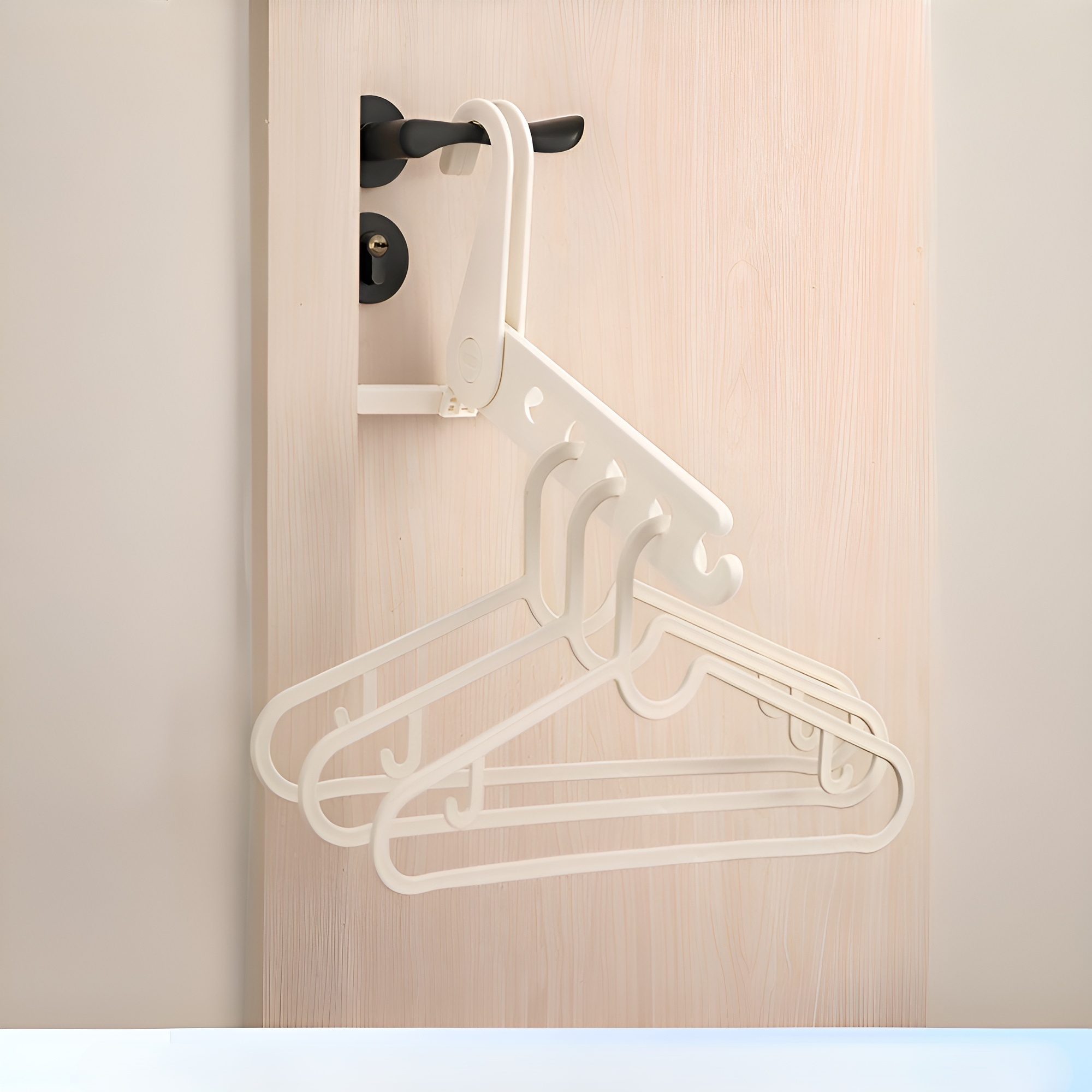 Foldable travel hanger household clothes hanger portable travel hotel multifunctional clothes drying