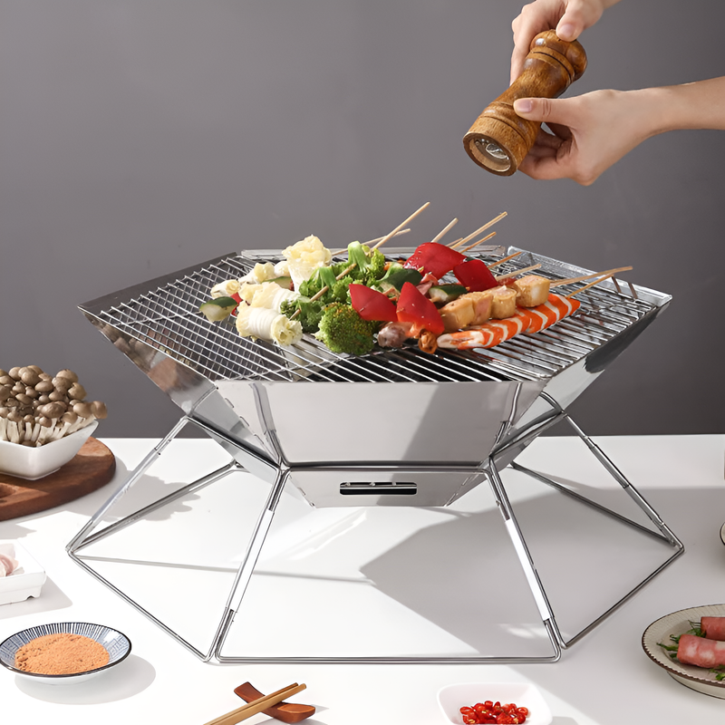 เตาย่างถ่านแบบพกพา