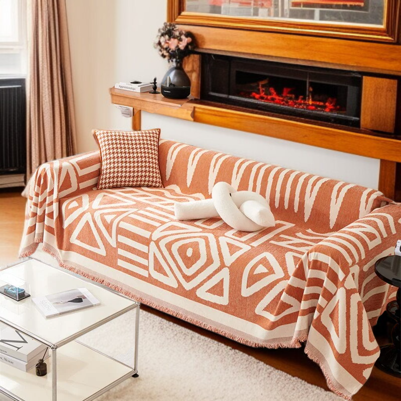 만능 소파 커버 타월 사계절 공용 올백 소파 패드 샤닐 방진 소파 담요