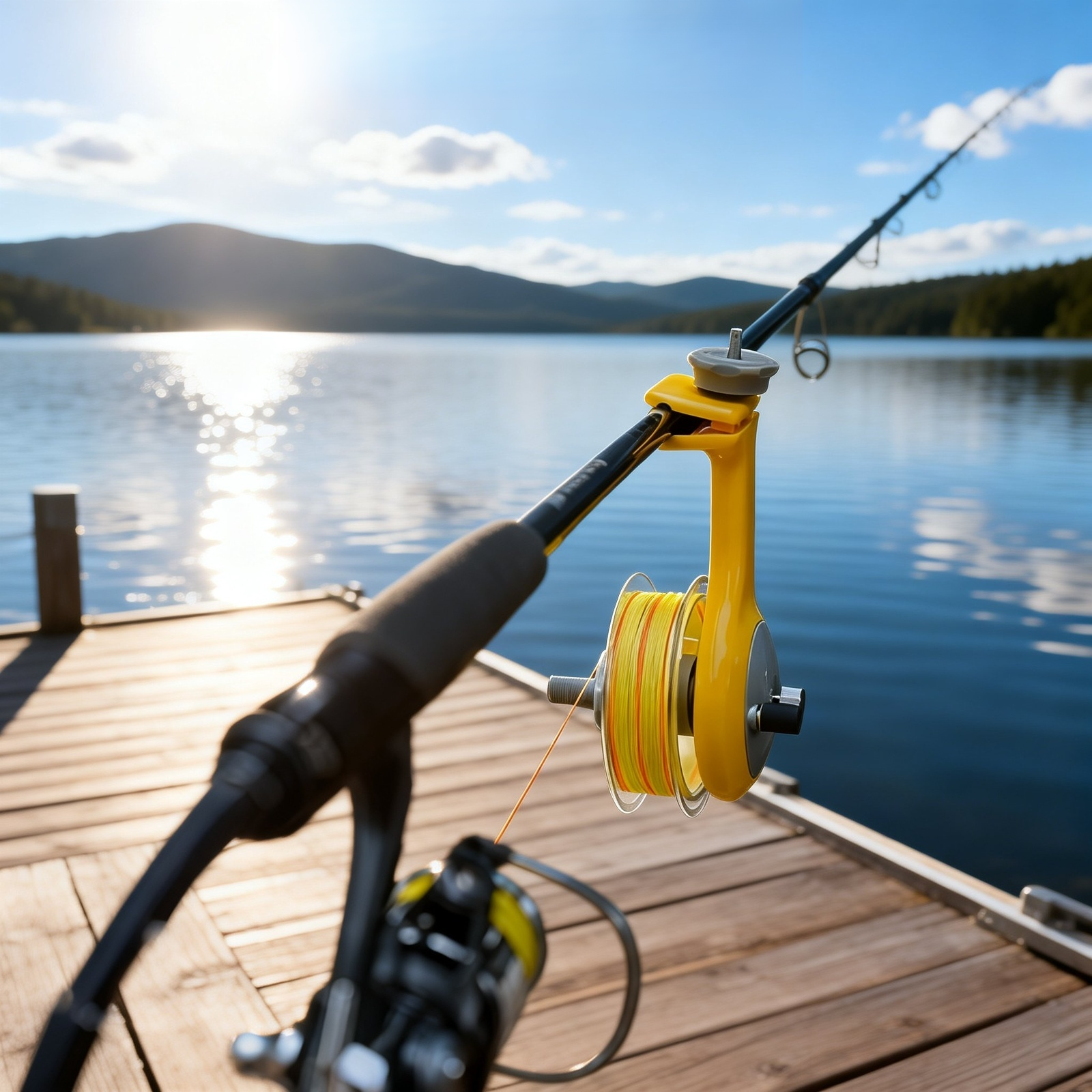 เครื่องม้วนสายเบ็ดตกปลาทนทาน