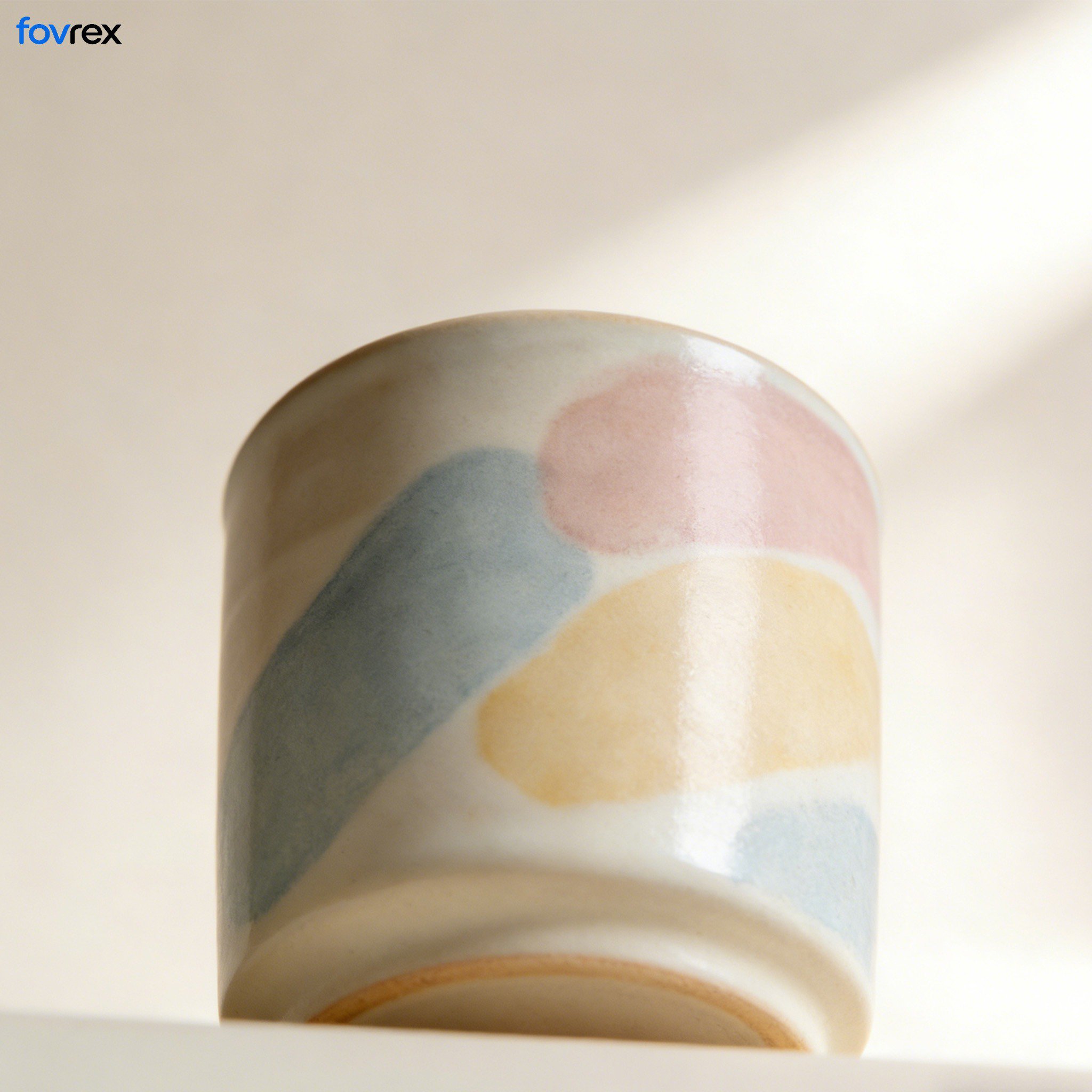 ถ้วยเซรามิกทำมือ (แพ็ค 2 ใบ)