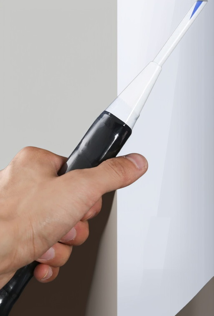 スタイリッシュなデザインのバドミントンラケット