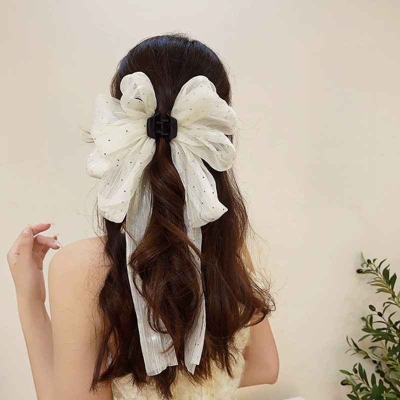 タッセルヘアクリップ