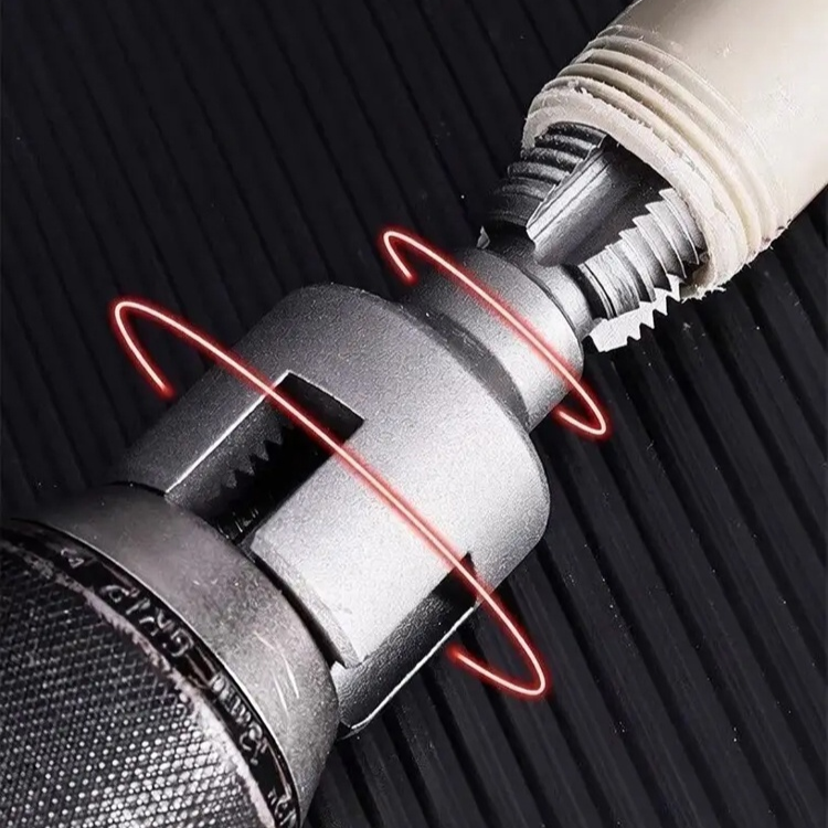 파이프 나사산 가공 도구 내부 및 외부 나사산 개방기 일체형