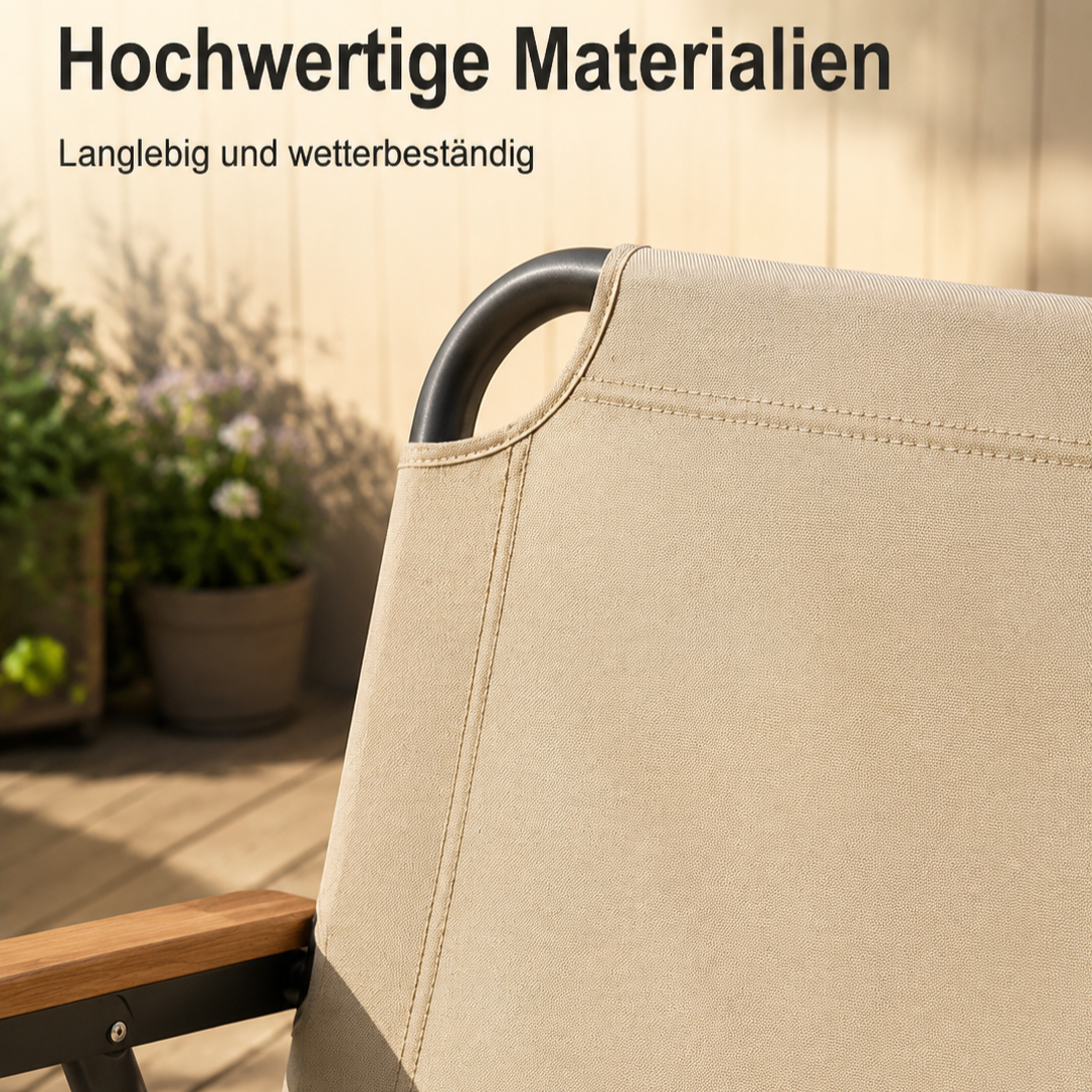 Klappstuhl für Outdoor-Camping