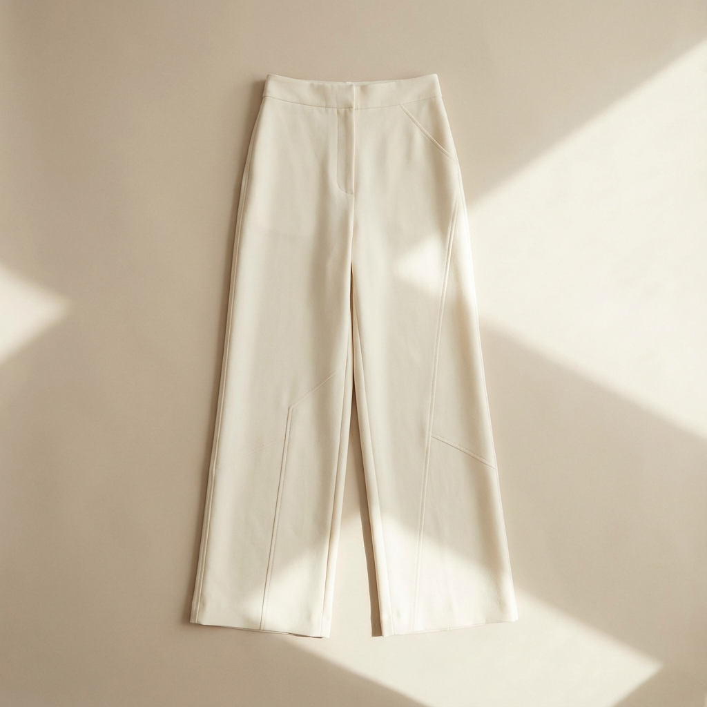 กางเกงเอวสูงแฟชั่นหญิงดีไซน์ใหม่