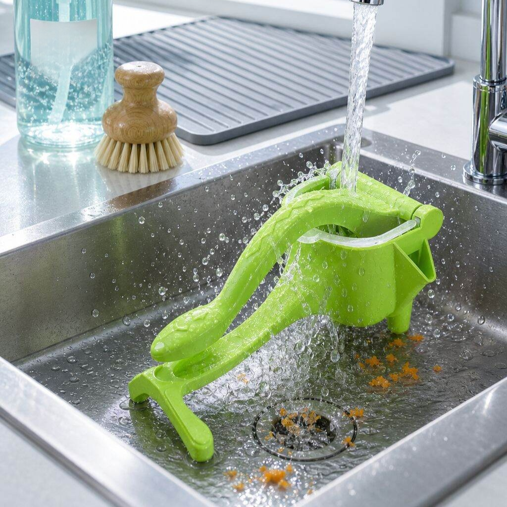 Portable Manual Juicer Small Fruit and Vegetable Separator Juice Press