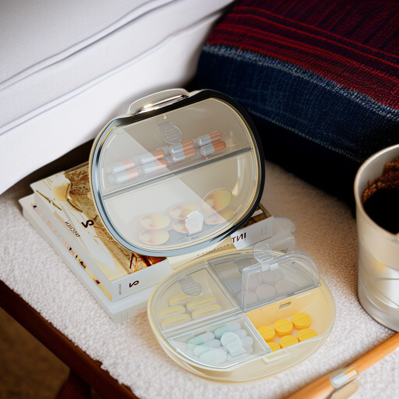 Pill Box Health Care Compartment Sealed