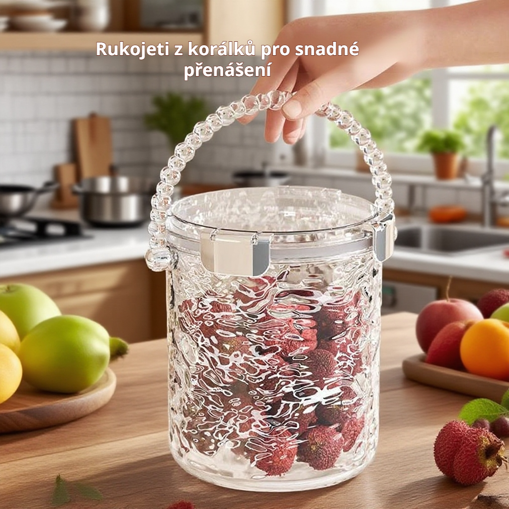 Velkokapacitní nádoba na chlazené nápoje a skladování ovoce a zeleniny