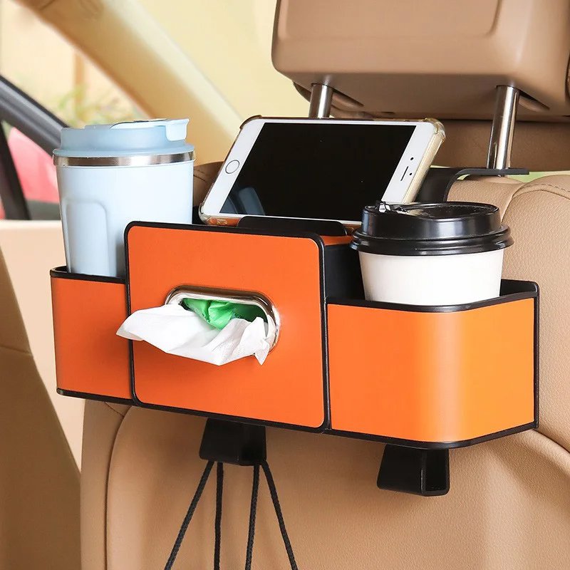 Car cup holder, seat backrest storage rack