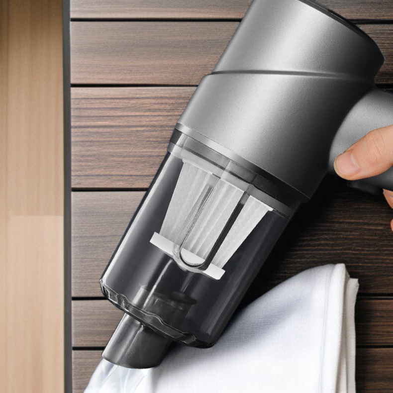 Aspiradora inalámbrica de mano potente, adecuada para el hogar y el automóvil