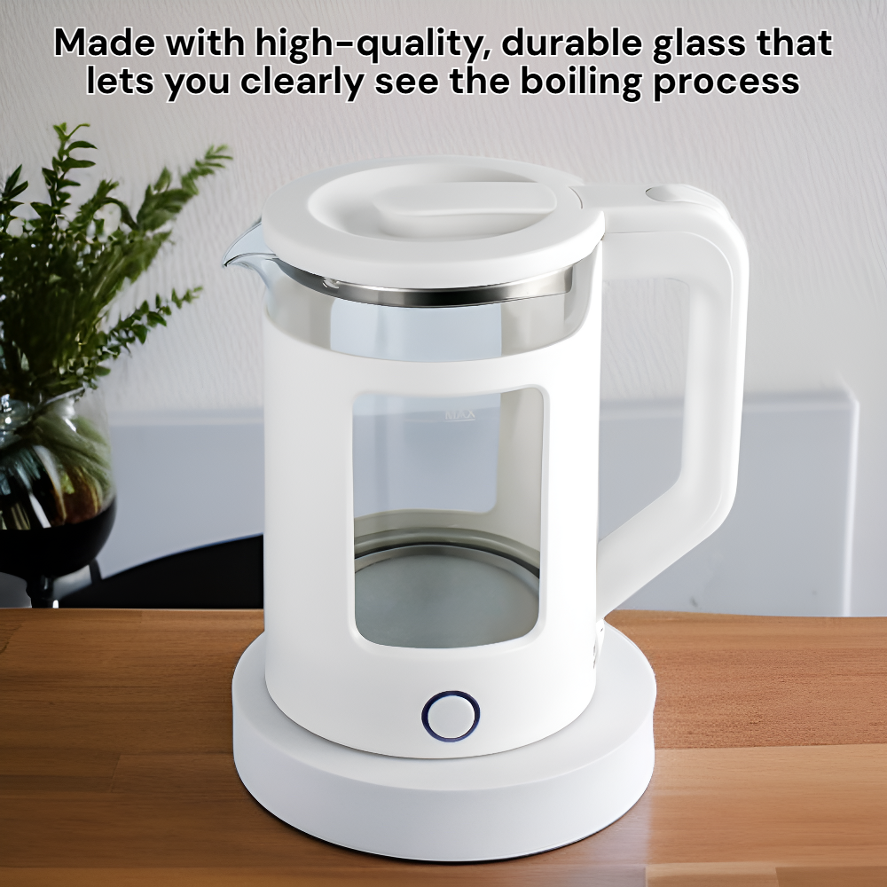 Wireless glass electric kettle