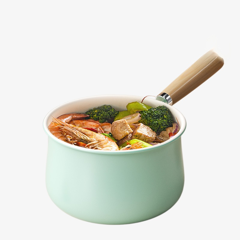 가정용 무접착 우유냄비 양면 무접착 비주얼 라면냄비