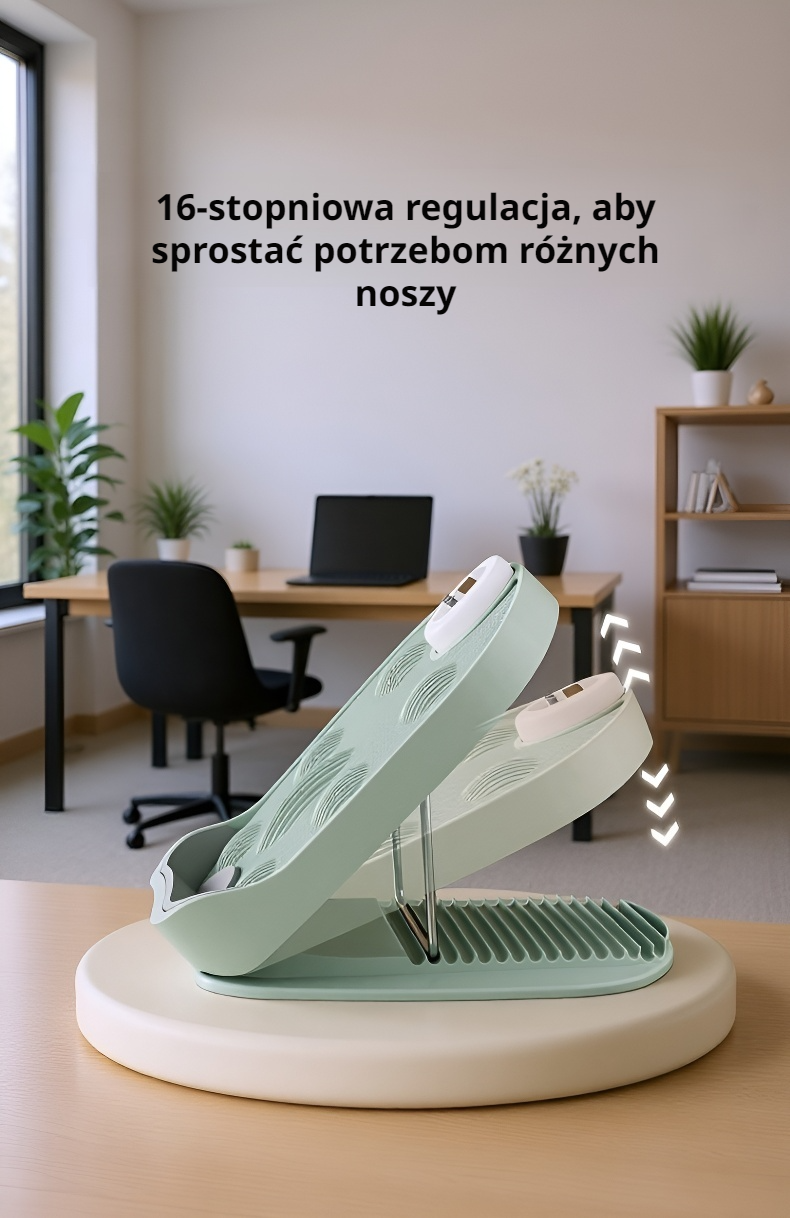 Łatwa w użyciu deska do rozciągania nóg i stóp