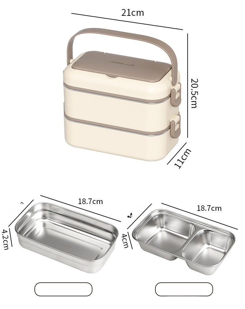 304不鏽鋼手提飯盒
