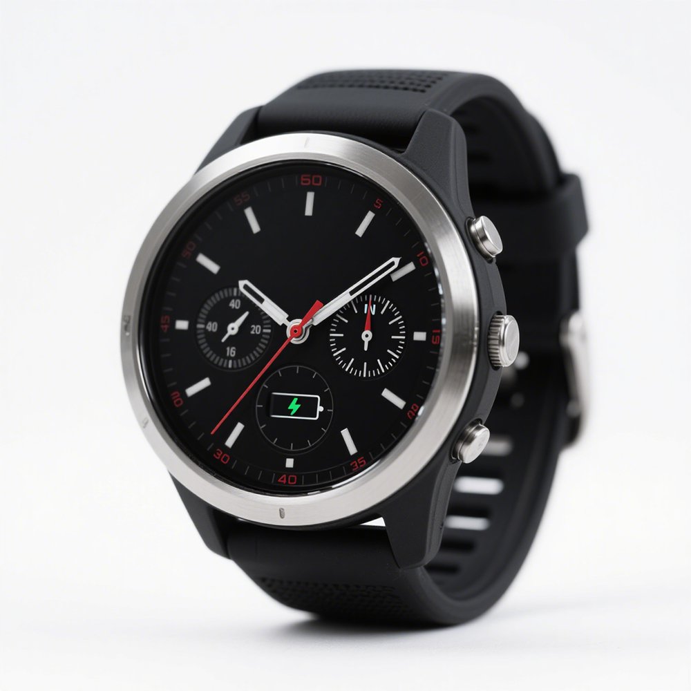 Titanové mechanické elektronické hodinky