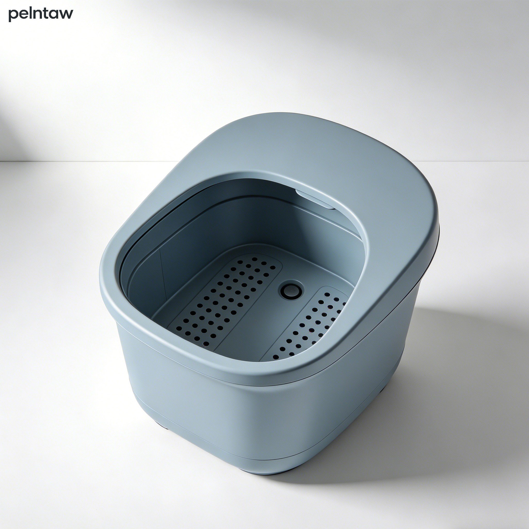 Multifunktionales Fußbadbecken im Einsatz