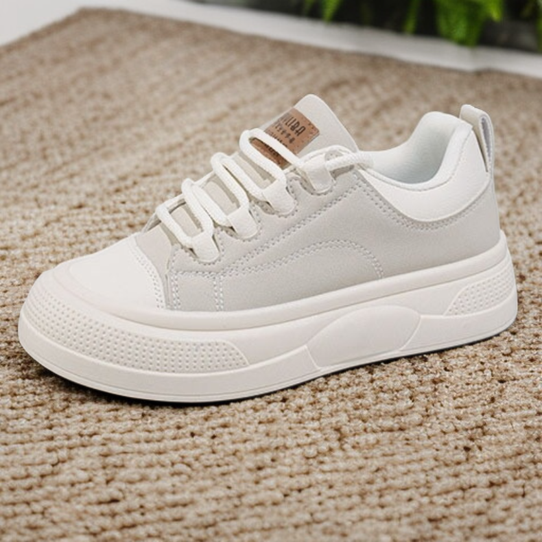 통굽 운동화 키높이 화이트 슈즈 여성 캐주얼 운동화 봄 학생 스트리트화