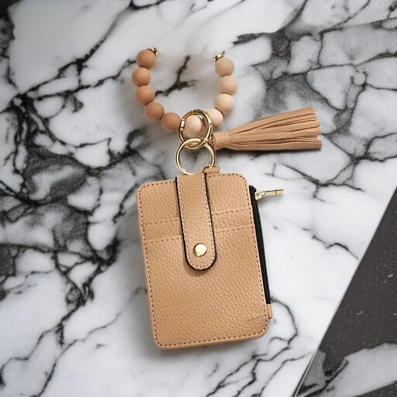 矽膠鑰匙扣掛件零錢包正面展示