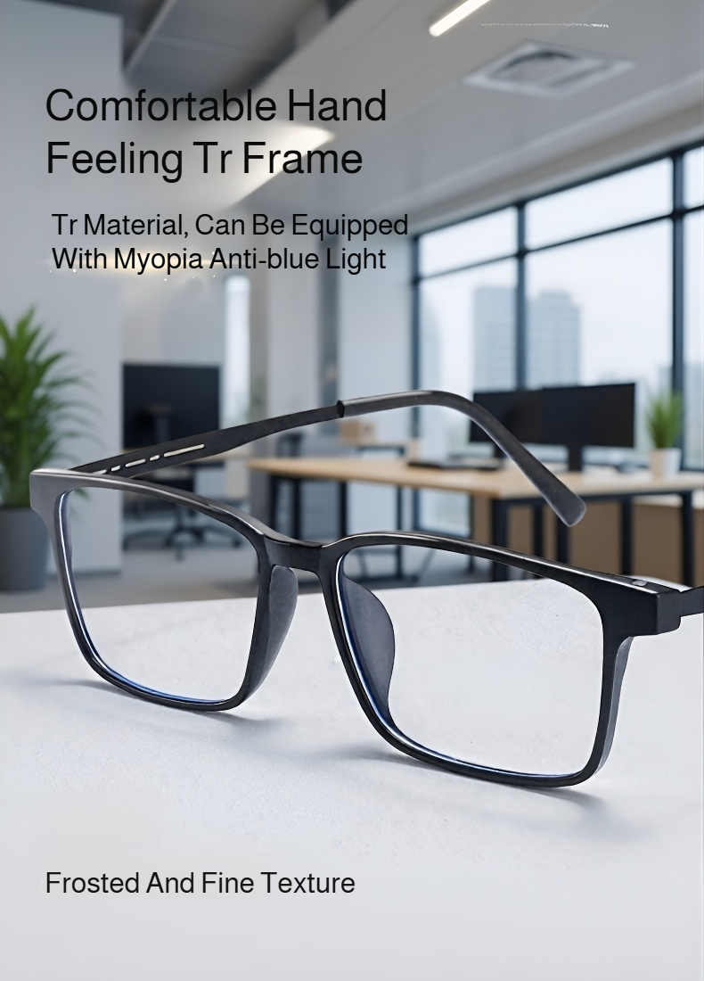 Ultra-Light HD Anti-Blue Light Reading Glasses front view