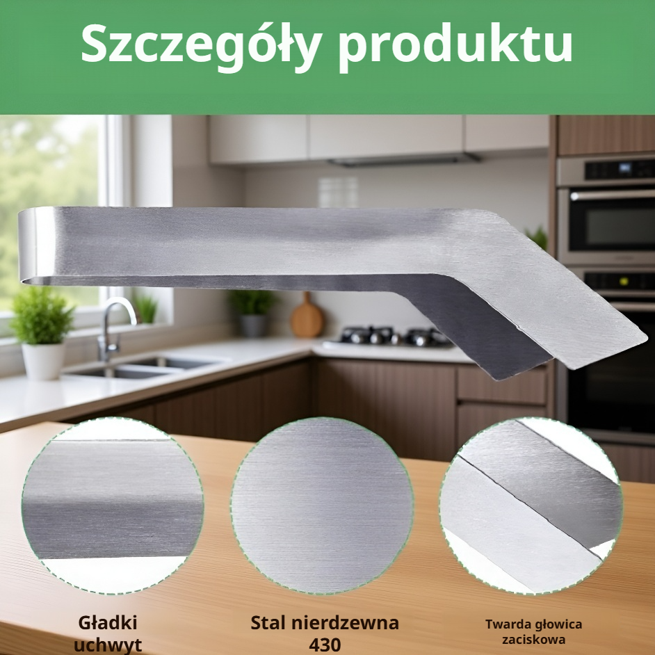 Zbliżenie na stalowe szczypce do roślin doniczkowych