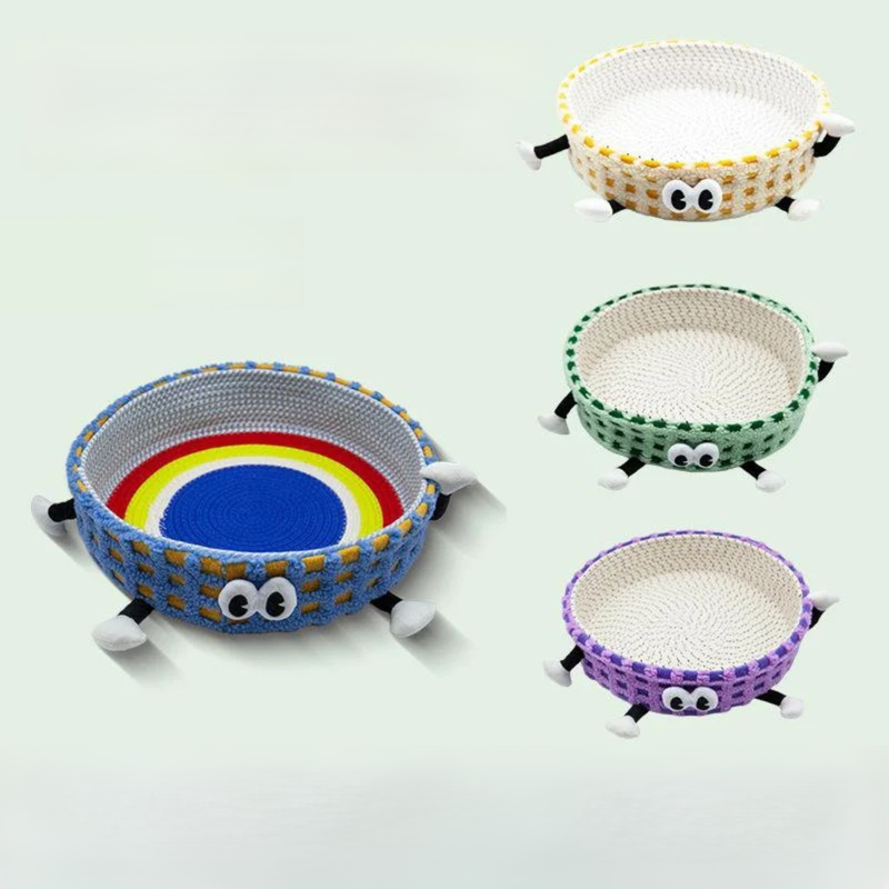 Griffoir en corde de coton pour chat, adapté à toutes les saisons