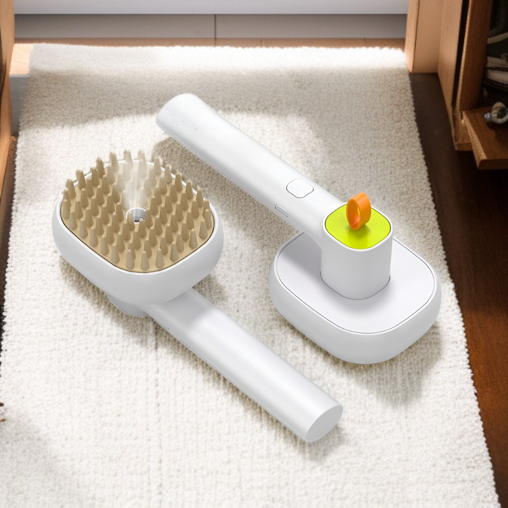 반려묘와 반려견용 부드러운 빗