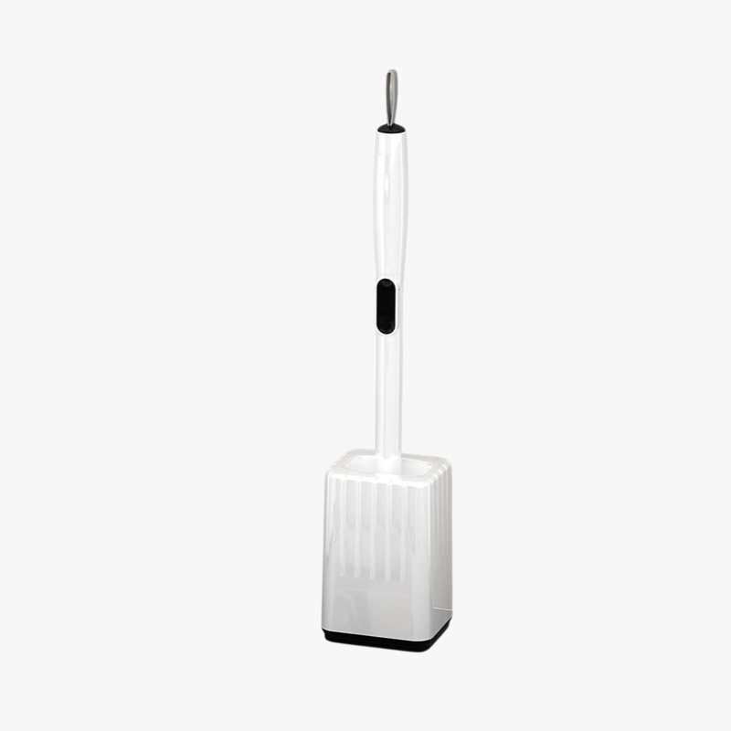 Set de cepillo de inodoro extensible, fácil limpieza del baño